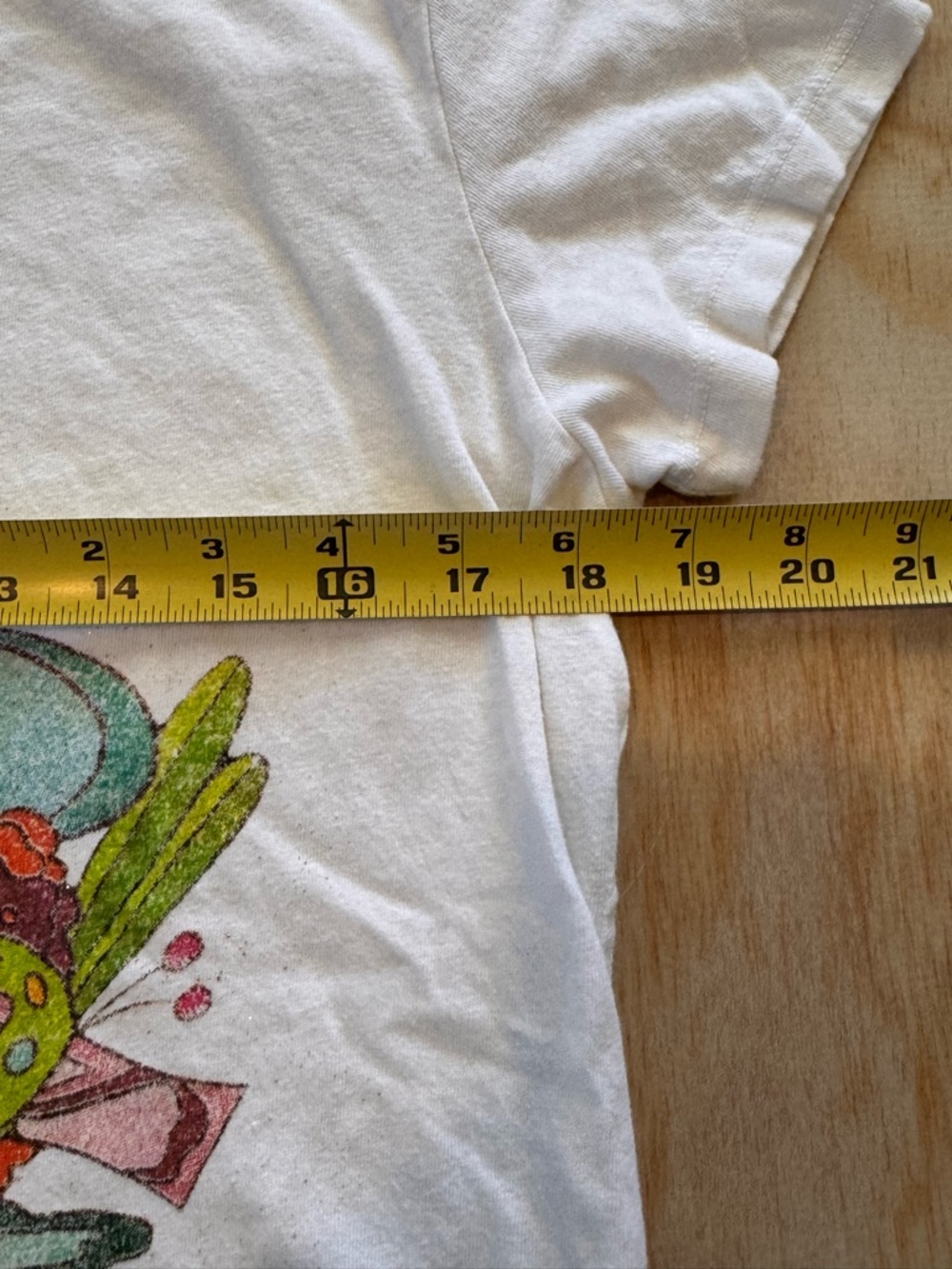 MOTHER The Boxy Goodie Goodie "Love Birds" Graphic Tee Off White Sz Small/XS - Picture 3 of 8
